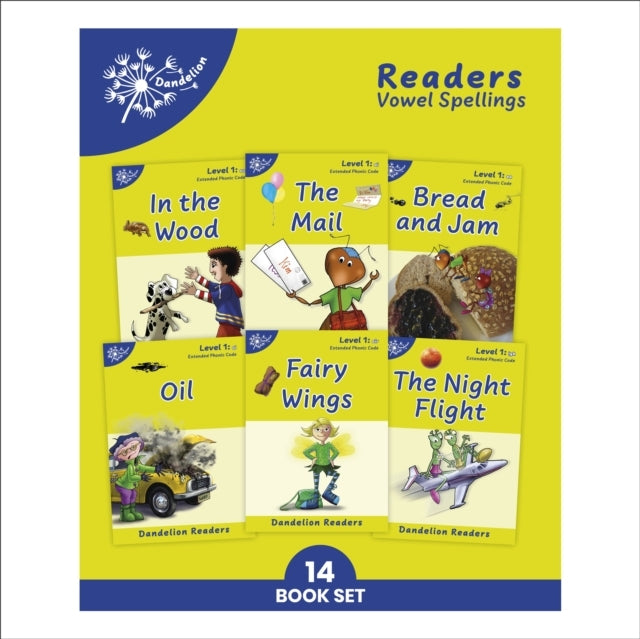 PHONIC BOOKS DANDELION READERS VOWEL SPELLINGS LEVEL 1ONE SP
