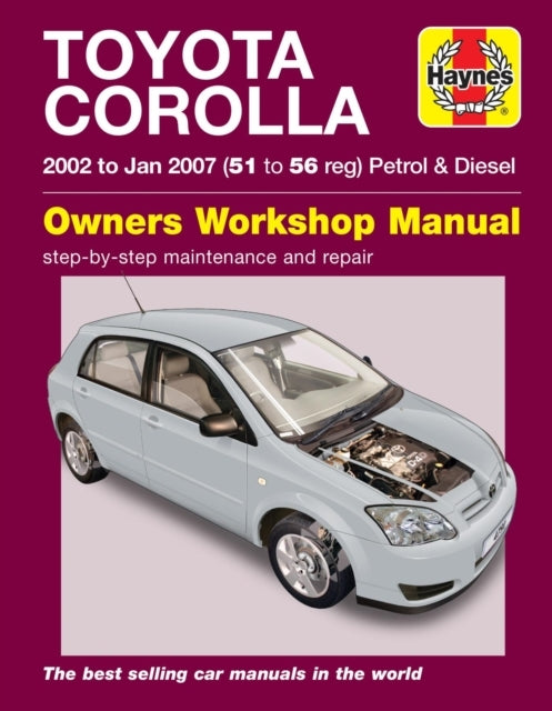Toyota Corolla (02 - Jan 07) 51 To 56