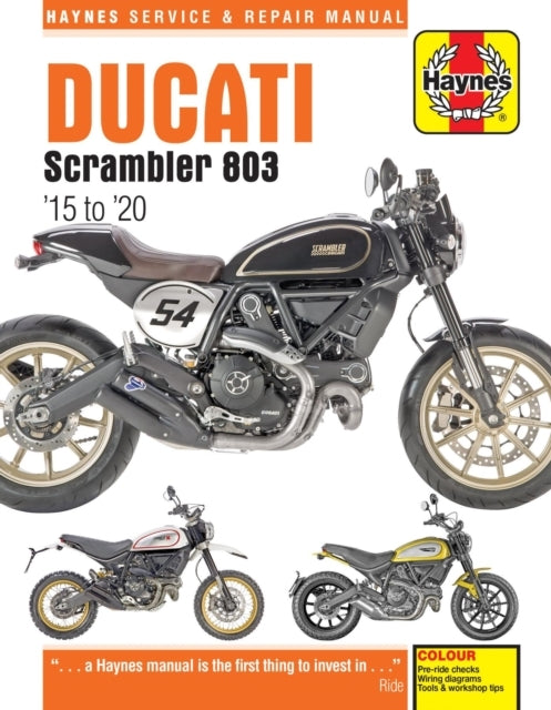 Ducati Scrambler 803 15 - 20 Haynes Repair Manual