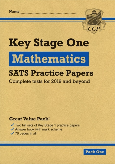 Ks1 Maths Sats Practice Papers Pack 1 (For End of Year Asse