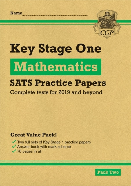 Ks1 Maths Sats Practice Papers Pack 2 (For End of Year Asse