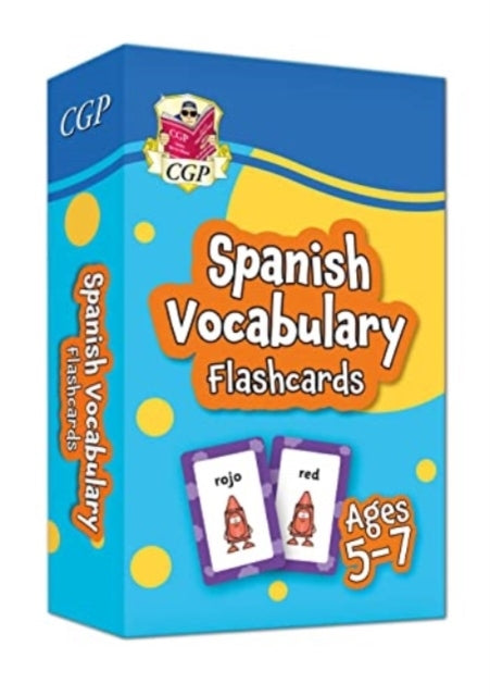 Spanish Vocabulary Flashcards For Ages 5-7 (With Free Online