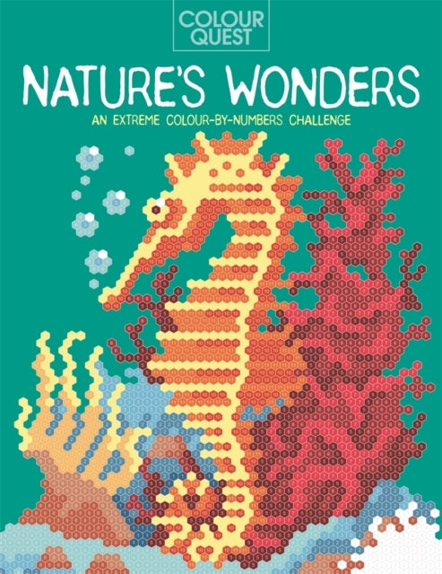 D1 Colour Quest Natures Wondersan Extreme Colour-By-Numbers