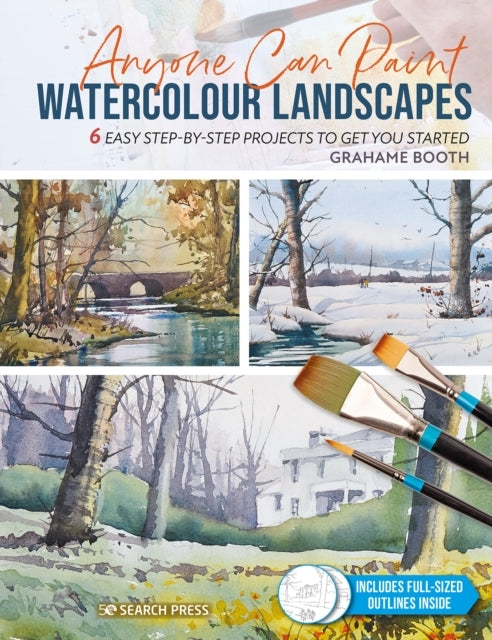 Anyone Can Paint Watercolour Landscapes Easy Step-by-step P