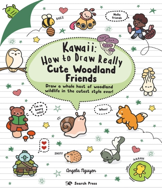 Kawaii How To Draw Really Cute Woodland Friends