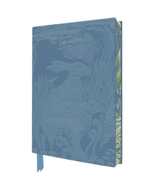Angela Harding Rathlin Hares Artisan Art Notebook (Flame Tr