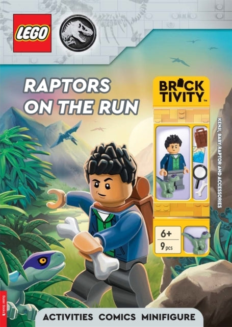Lego Jurassic World Raptors On The Run (With Kenji Minifi