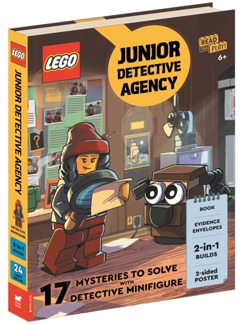 Lego Books Junior Detective Agency (with Detective Minifig