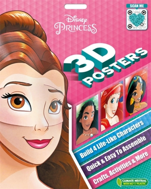 Disney Princess 3D Posters