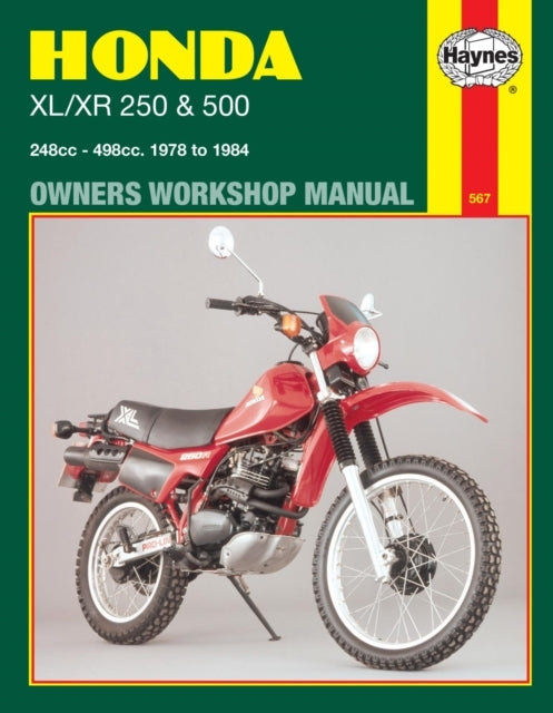 Honda XL/XR 250 and 500 Owners Workshop Manual