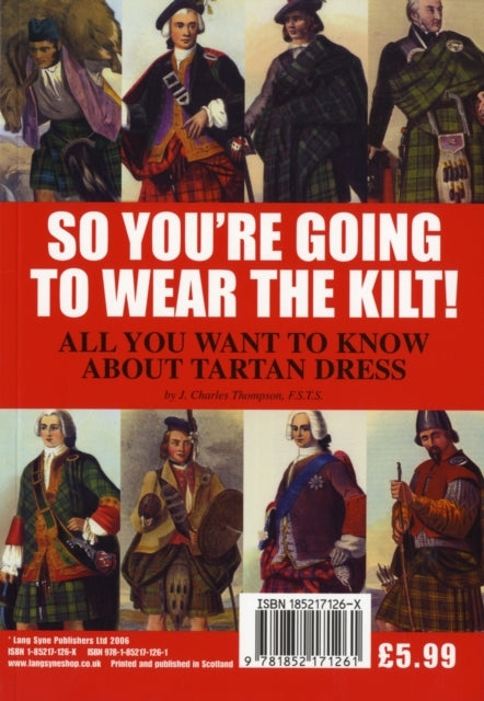So You're Going to Wear the Kilt