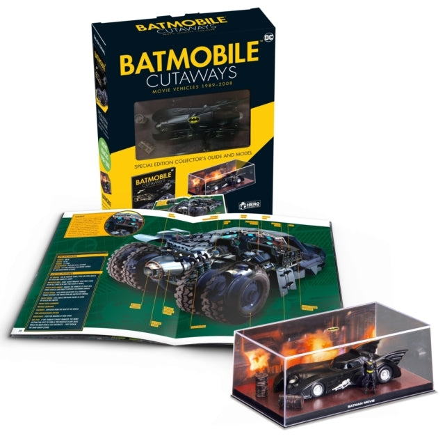 Batmobile Cutawaysthe Movie Vehicles 1989-2012 Plus Collecti
