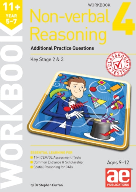 11+ Non-Verbal Reasoning Year 5-7 Workbook 4Additional Pract