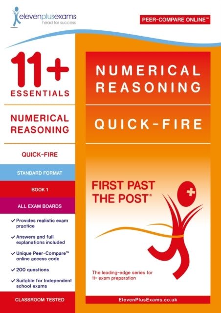 11+ Essentials Numerical Reasoning Quick-Fire Book 1