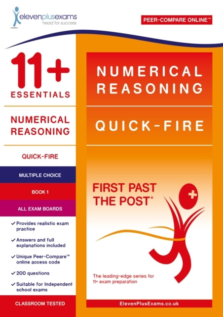 11+ Essentials Numerical Reasoning Quick-Fire Book 1 Mult