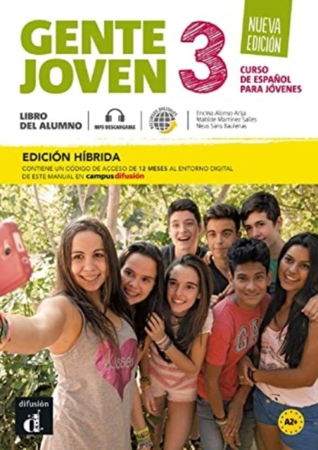 Gente Joven 3 - Ed. Hibrida - Libro Del Alumno + Audio Mp3.