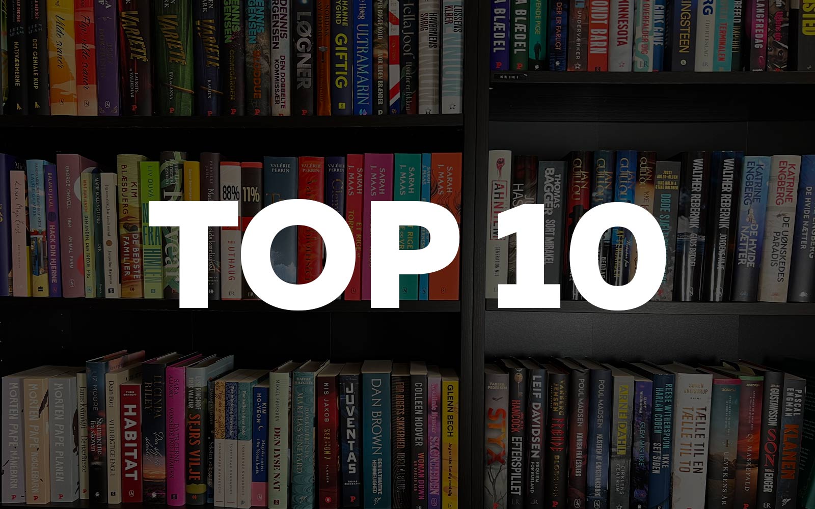 Top 10 ungdomsbøger