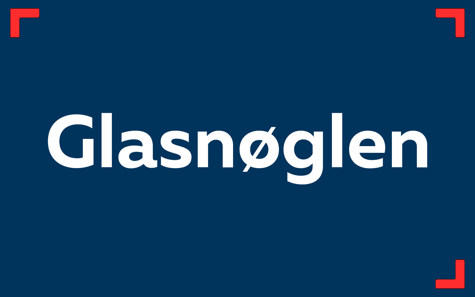 Glasnøglen