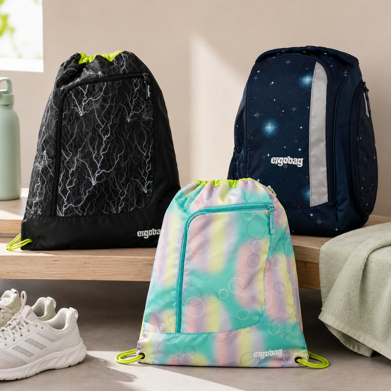 ergobag gymnastikposer og -rygsække