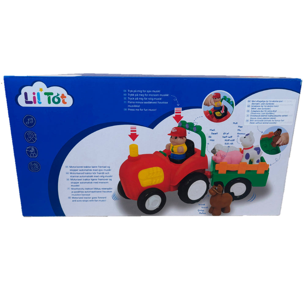 Lil'Tot Traktor Med Vogn