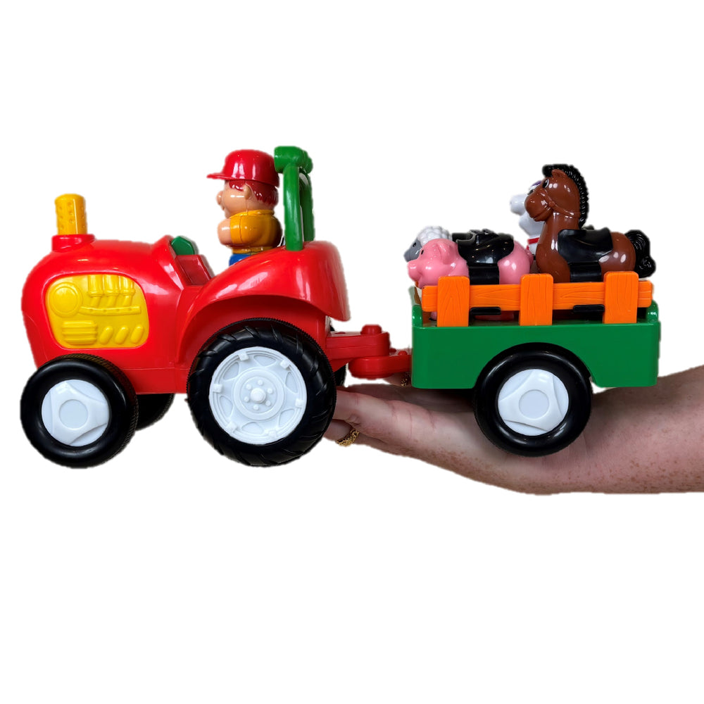 Lil'Tot Traktor Med Vogn