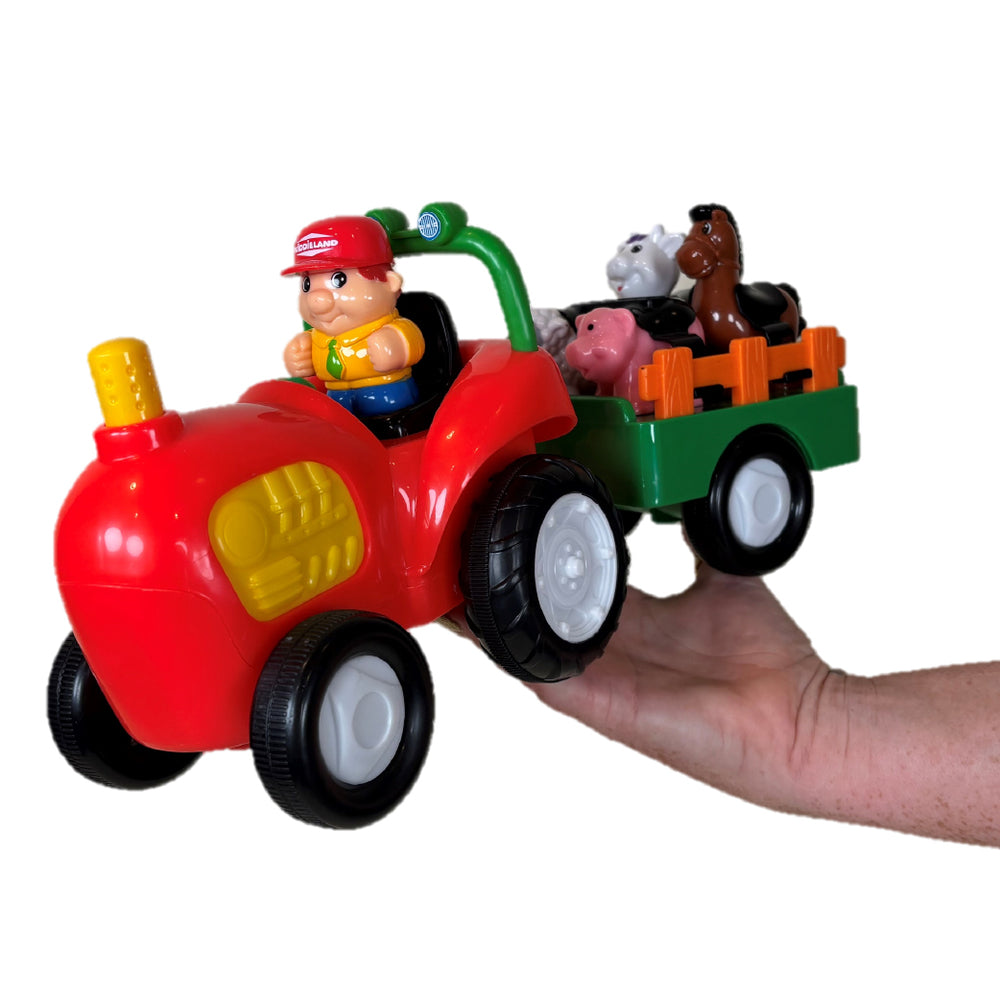 Lil'Tot Traktor Med Vogn