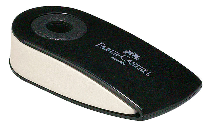 Viskelæder Faber-Castell sleeve mini sort