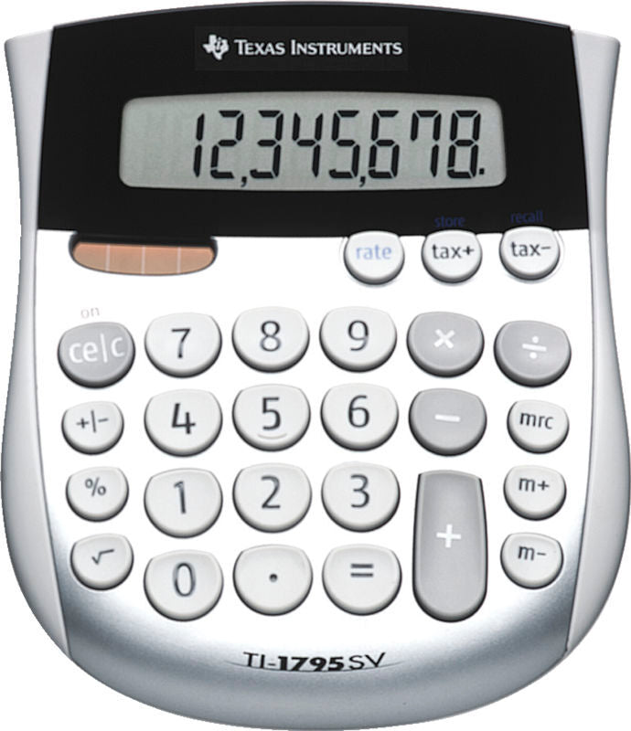 Lommeregner Texas ti 1795 sv +   8 cifre