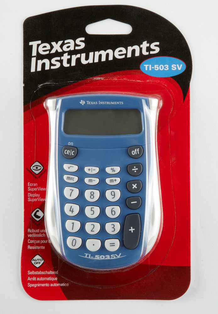 Lommeregner Texas ti 503 sv