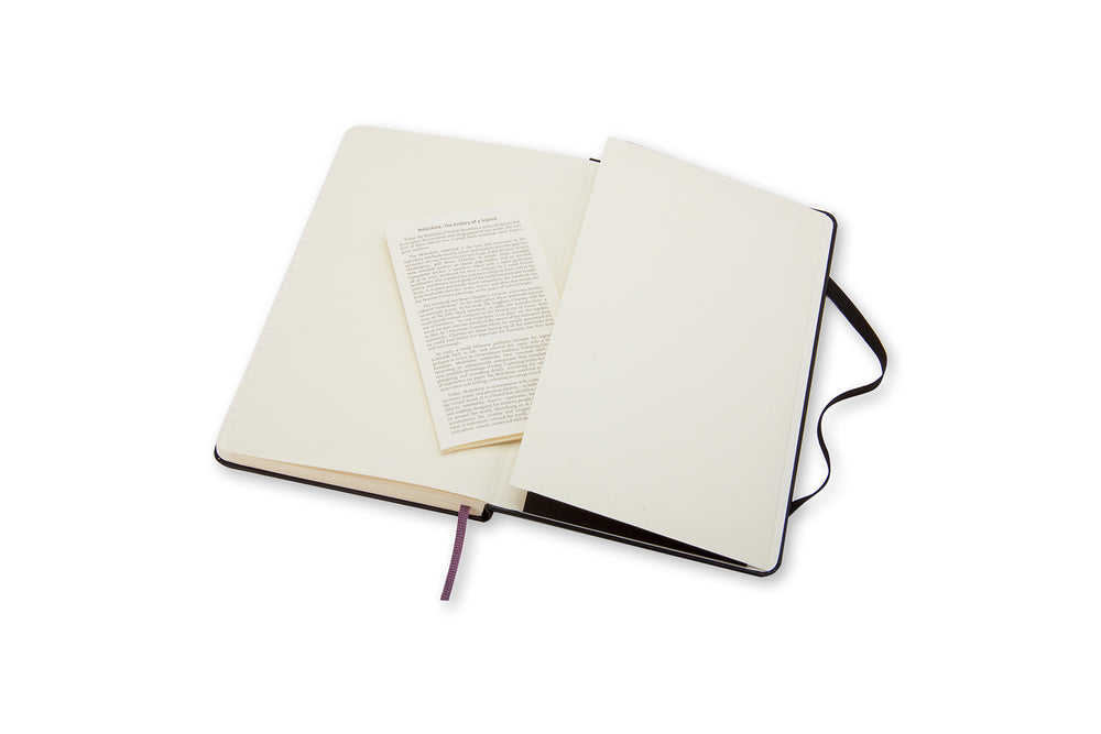 Notesbog Moleskine pocket sort m/192 linjerede ark hard