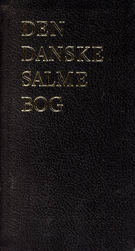 Den Danske Salmebog - Luksus sort, guldtryk på ryg/front