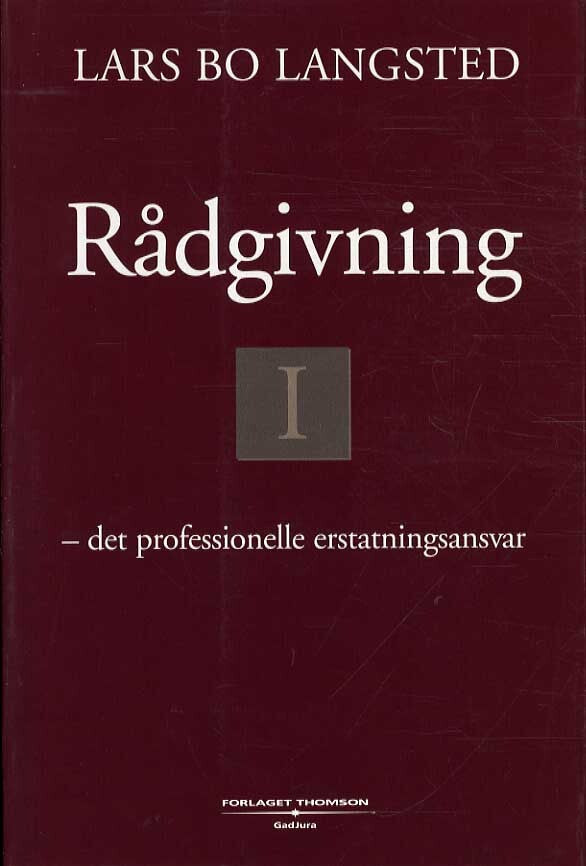Rådgivning Det professionelle erstatningsansvar