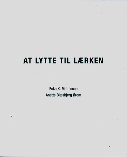 At lytte til lærken