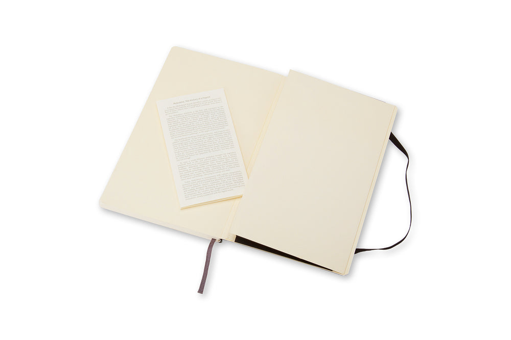 Notesbog Moleskine pocket sort m/192 blanke ark soft cover