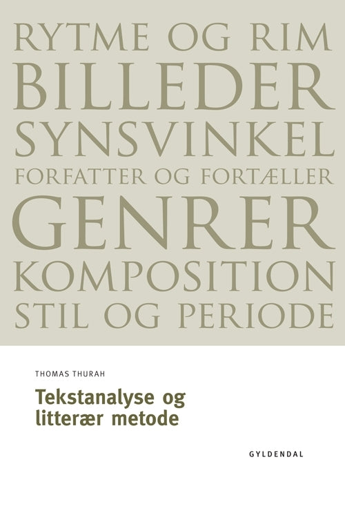 Tekstanalyse og litterær metode