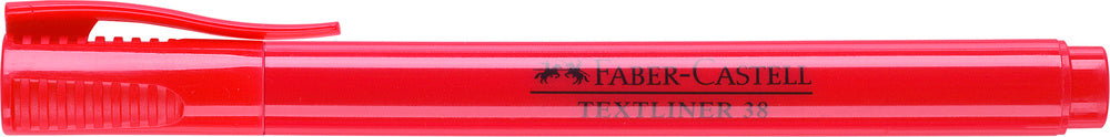 Overstregningspen Faber-Castell textliner 38 rød