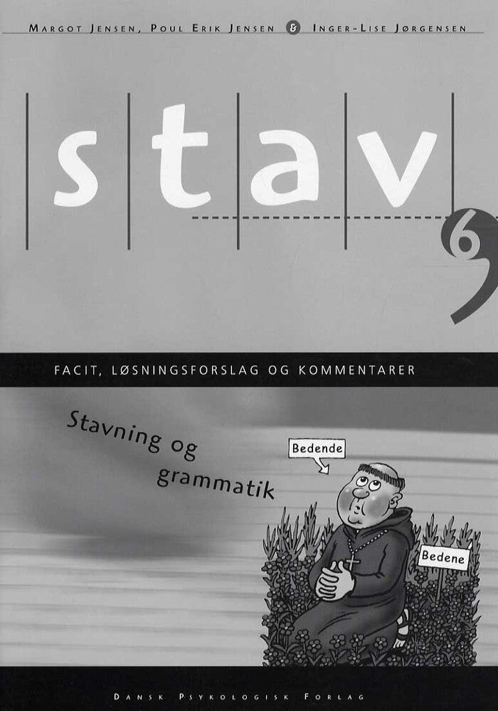 STAV 6 - Facit, løsningsforslag og kommentarer, 4. udgave