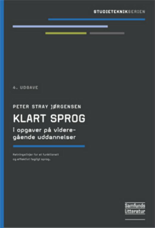Klart sprog i opgaver på videregående uddannelser