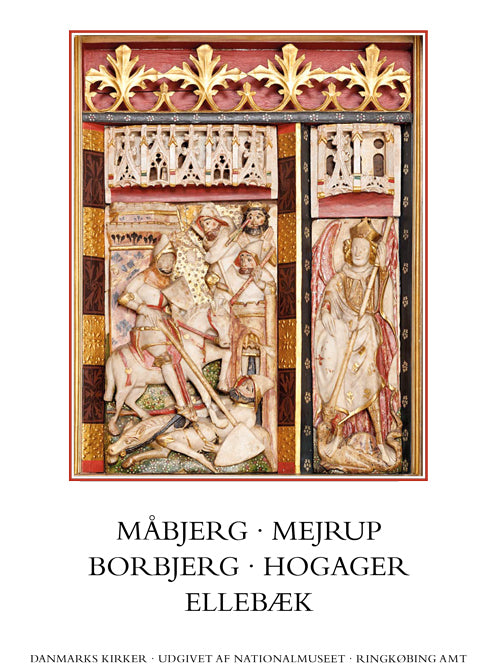 Danmarks kirker. Ringkøbing Amt. Måbjerg, Mejrup, Borbjerg, Hogager, Ellebæk