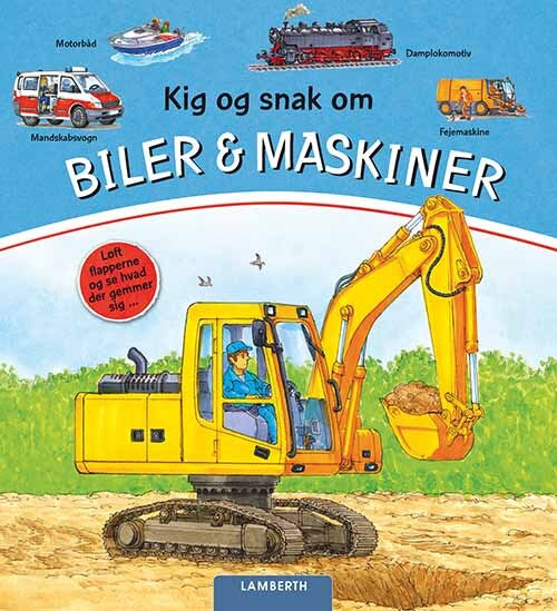Kig og snak om biler og maskiner