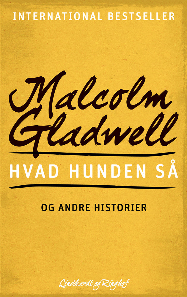 Hvad hunden så og andre historier