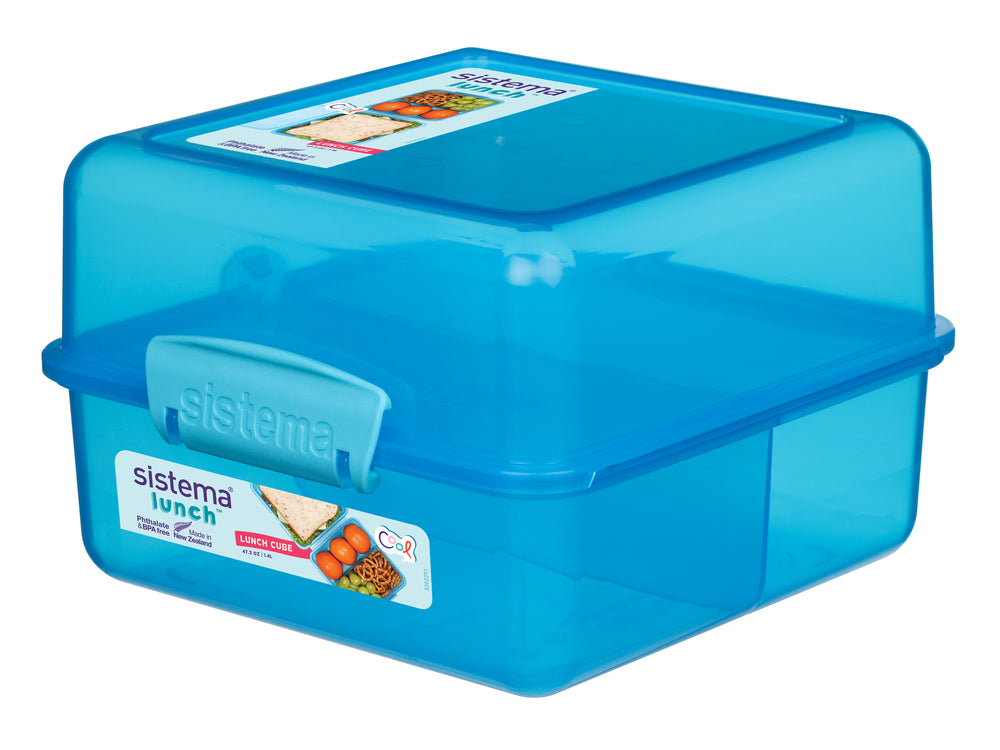 Madkasse Sistema 1,4l lunch cube ass