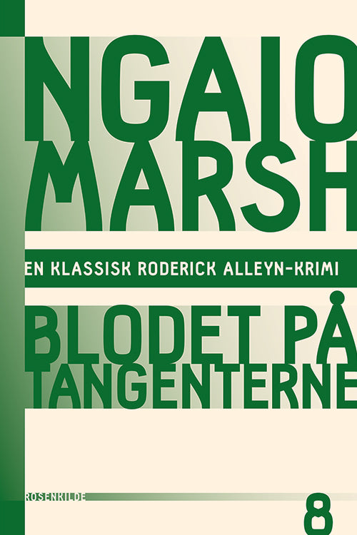 Ngaio Marsh 8 - Blodet på tangenterne