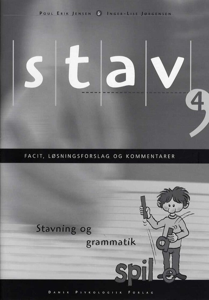 STAV 4 - Facit, løsningsforslag og kommentarer, 5. udgave