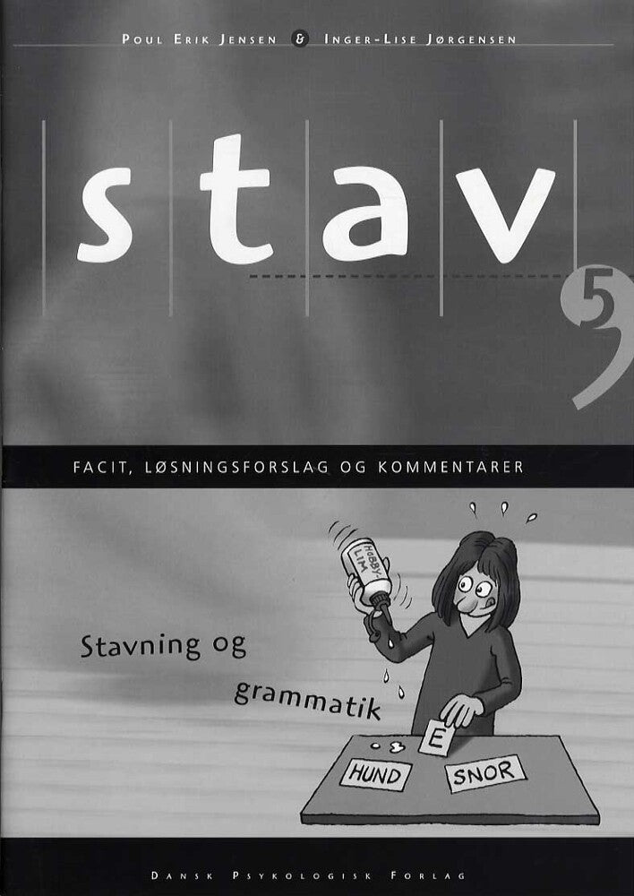STAV 5 - Facit, løsningsforslag og kommentarer, 5. udgave