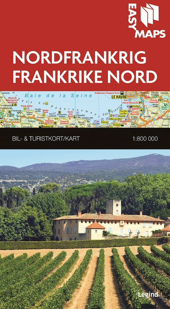 Easy Maps - Nordfrankrig