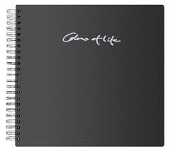 Fotoalbum colors of life sort 300x300mm