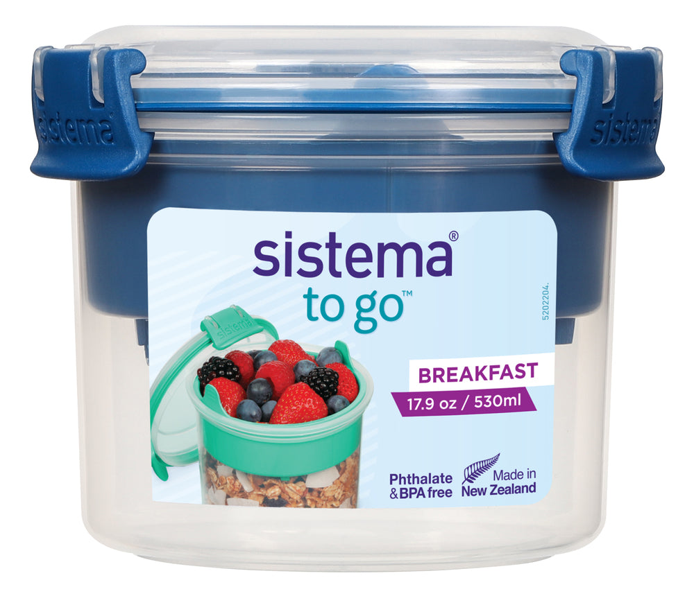 Sistema breakfast to go 530 ml bøtte
