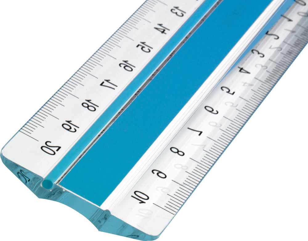 Lineal Linex super 20 cm lyseblå