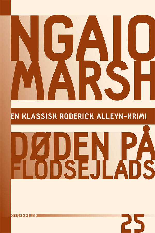 Ngaio Marsh 25 - Døden på flodsejlads